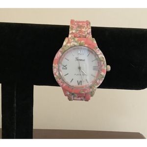 Floral Rose Flower Watch